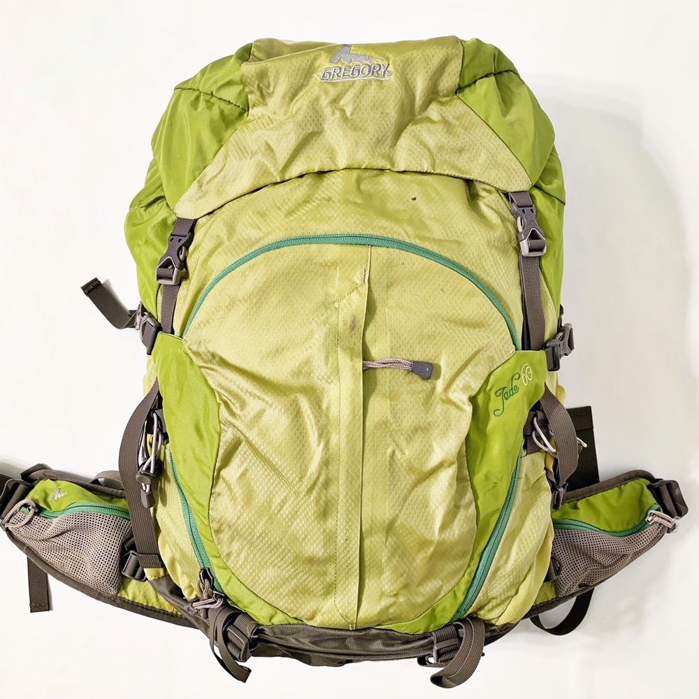 Gregory Jade 60 Backpack  Women's XS Tuolomne Green Hiking Camping Backpacking